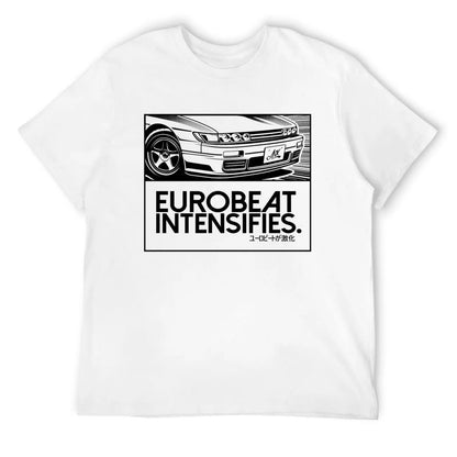 EUROBEAT INTENSIFIES - SILVIA S13 / Sileighty T-Shirt T-shirts man graphic t shirts graphic t shirt vintage Men's t shirts