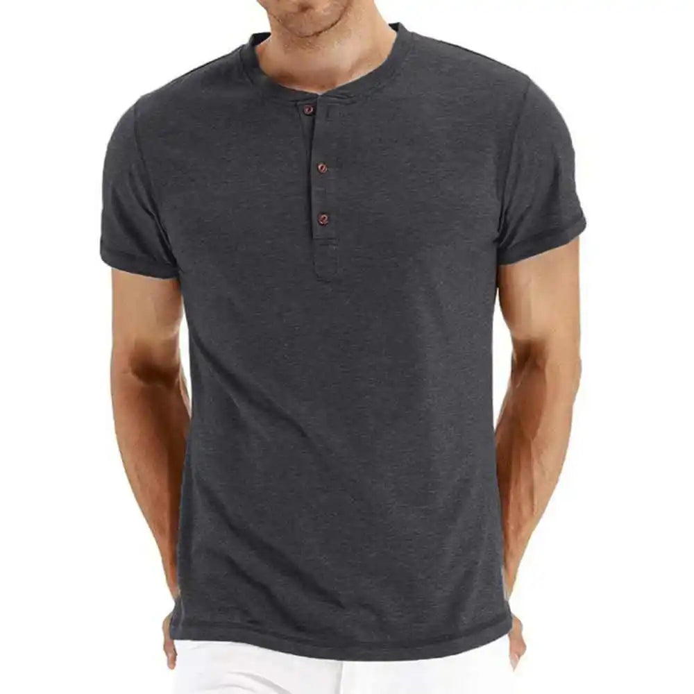 Modern Sle Men's round Ne Bule ort Sve irt Ultra Slim Fit Pure Cotton Youthful ular Daily Wear Summer irt