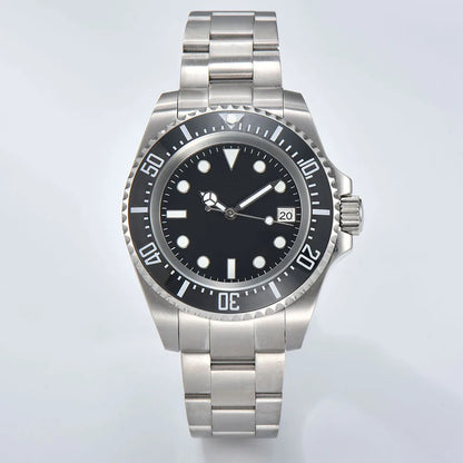 44mm Men's watch Stainless steel Deep Sea Mechanical Watch sapphire glass Waterproof NH35 watch Automatic mechanical Movement