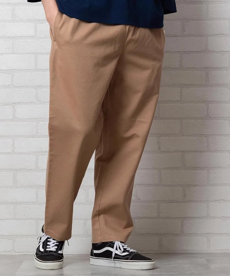 Coen Cone Casual Pants Men's Loose Elastic Waist Chef Sle Long Trousers Youth Faion Spring Collection Other Casual