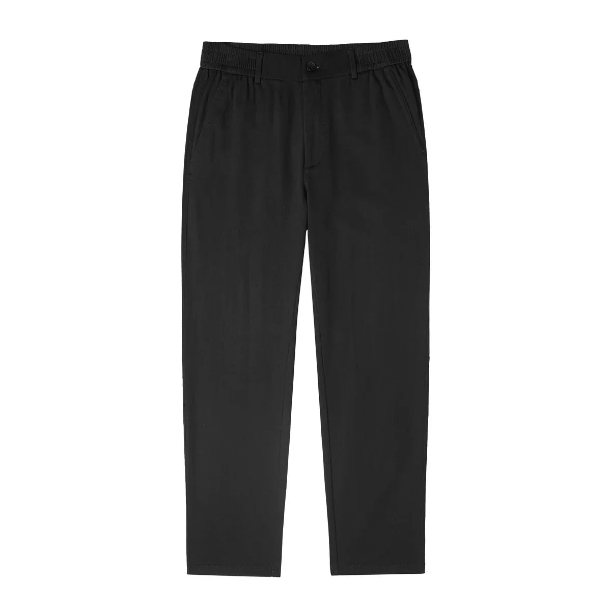 Autumn Men's Stretchable Pure Cotton Outdoor Casual Pants Simple Luxury Wear-Resistant Versatile Fashionable Straight-Leg Trouse
