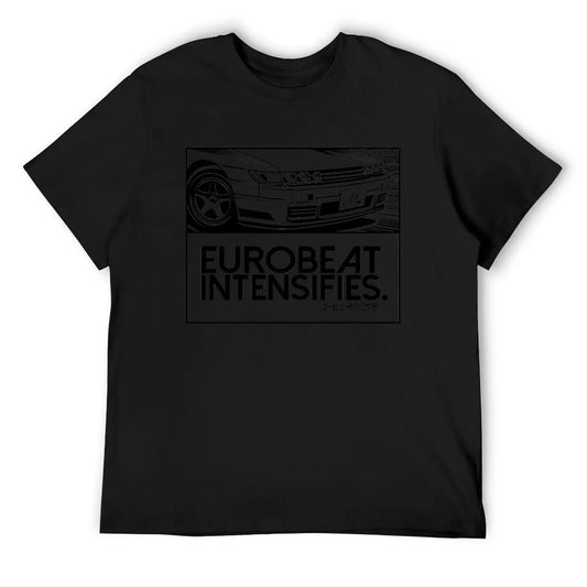 EUROBEAT INTENSIFIES - SILVIA S13 / Sileighty T-Shirt T-shirts man graphic t shirts graphic t shirt vintage Men's t shirts