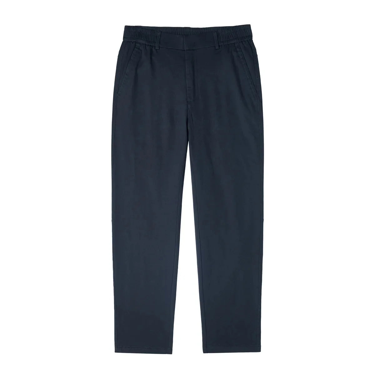 Autumn Men's Stretchable Pure Cotton Outdoor Casual Pants Simple Luxury Wear-Resistant Versatile Fashionable Straight-Leg Trouse