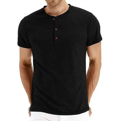 Modern Sle Men's round Ne Bule ort Sve irt Ultra Slim Fit Pure Cotton Youthful ular Daily Wear Summer irt