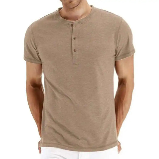Modern Sle Men's round Ne Bule ort Sve irt Ultra Slim Fit Pure Cotton Youthful ular Daily Wear Summer irt