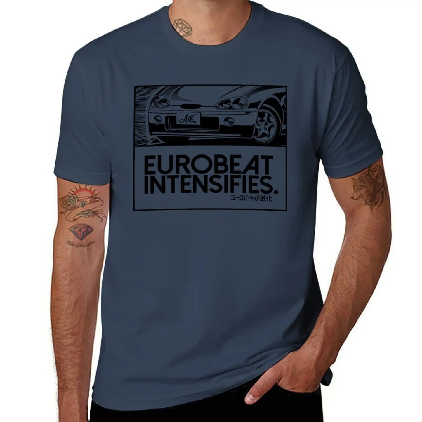EUROBEAT INTENSIFIES - Cappuccino EA11R / EA21R T-Shirt man t shirt graphic man t shirt designer