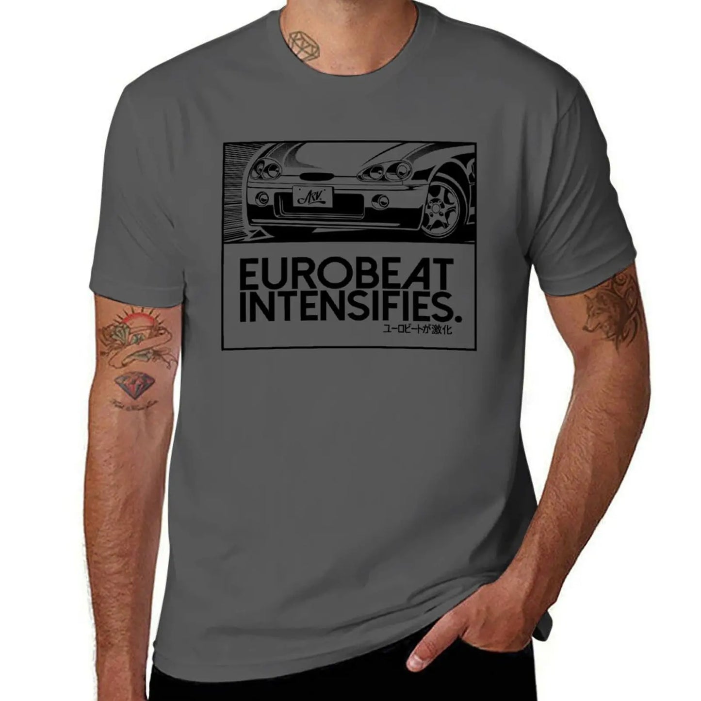 EUROBEAT INTENSIFIES - Cappuccino EA11R / EA21R T-Shirt man t shirt graphic man t shirt designer