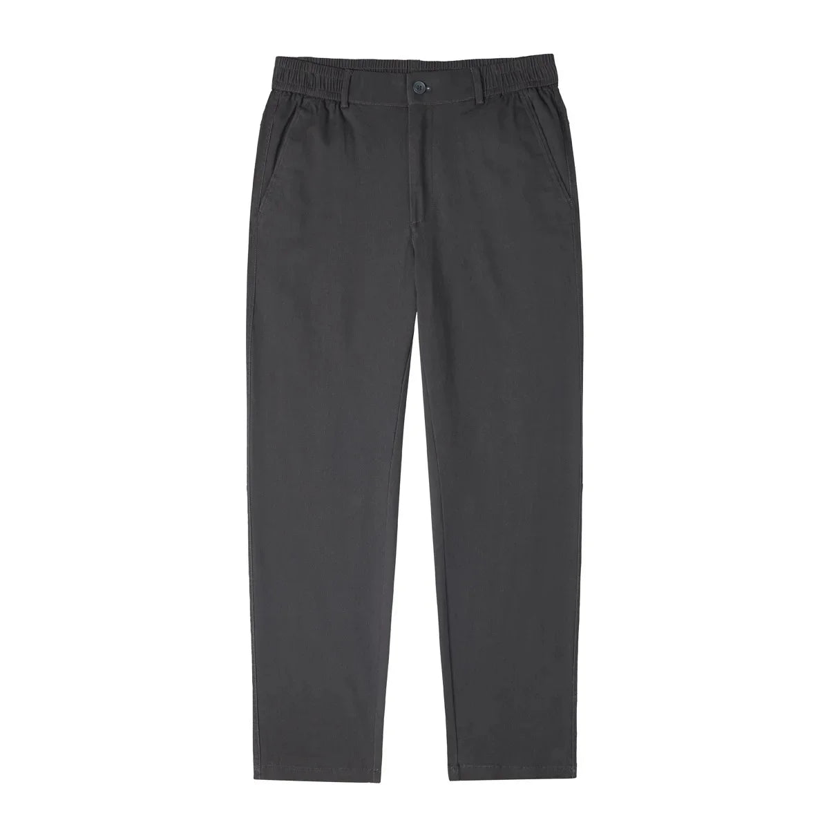 Autumn Men's Stretchable Pure Cotton Outdoor Casual Pants Simple Luxury Wear-Resistant Versatile Fashionable Straight-Leg Trouse