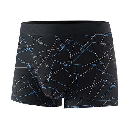 Men's Briefs Soft and Breathable Large Sizes Featuring Bulge Pouch Suitable for Casual Wear in All Seasons